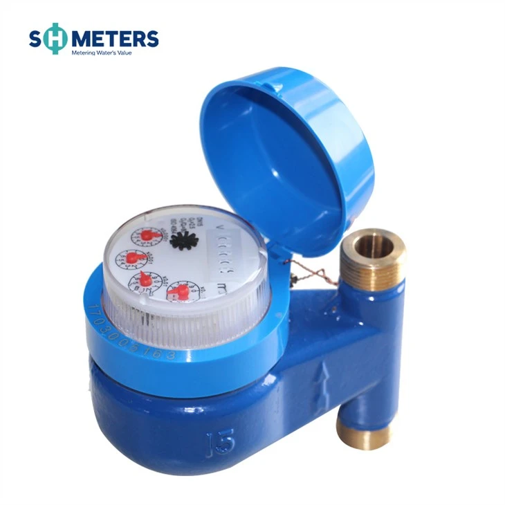 Dn15-dn25 Vertical Type Water Meter Rotary Brass Body Cold Hot Water Meter Dn15-dn25 Vertical Type Water Meter Rotary Brass Body Cold Hot Water Meter