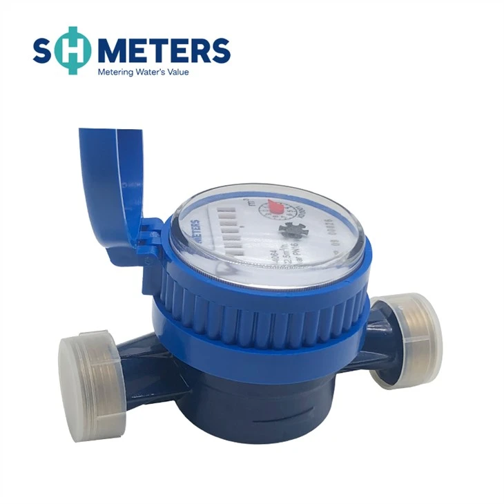 Portable Brass Body Single Jet Mechanical Water Meter