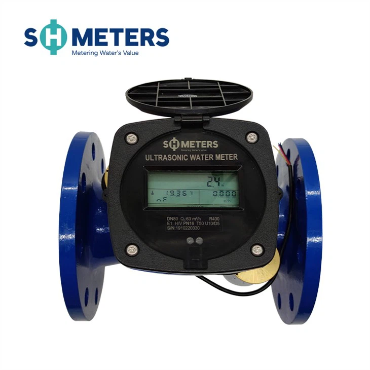 Smart Ultrasonic Flange Water Flow Meter 400 mm
