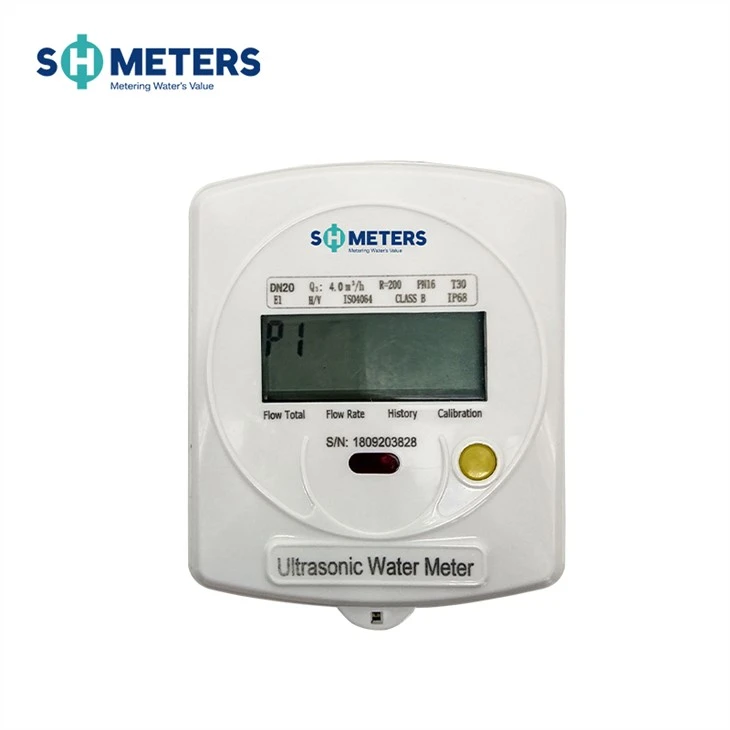 Smart Wireless Remote Reading Ultrasonic Water Flow Meter Brass M-bus